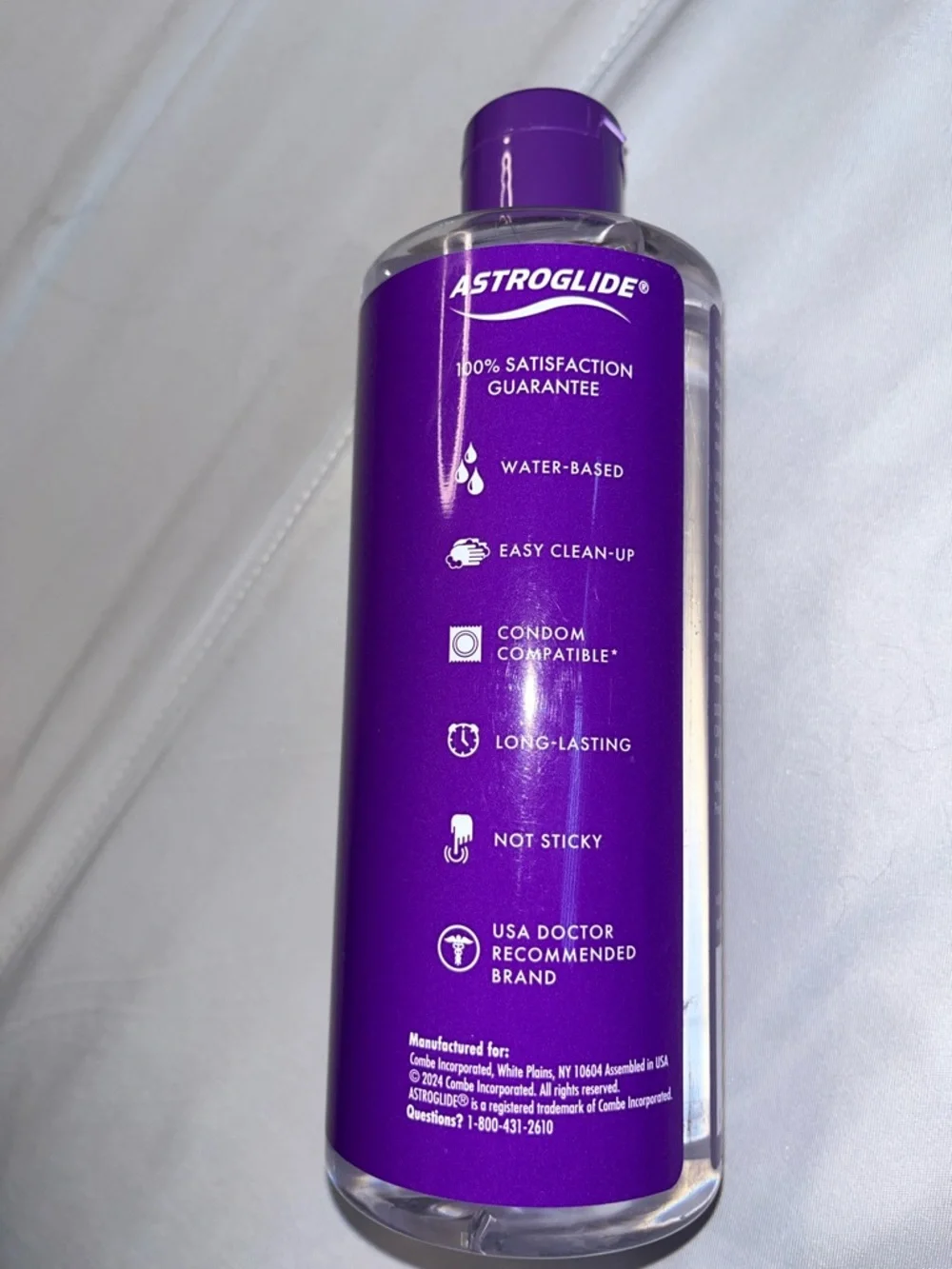 Water-Based Personal Lubricant - Purple